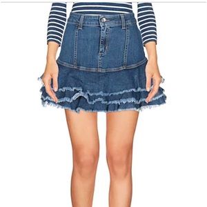 Liu Jo women denim skirt size 27 NWT